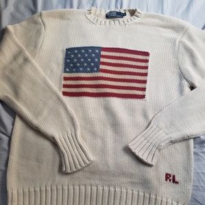 Polo Ralph Lauren flag knitted sweater